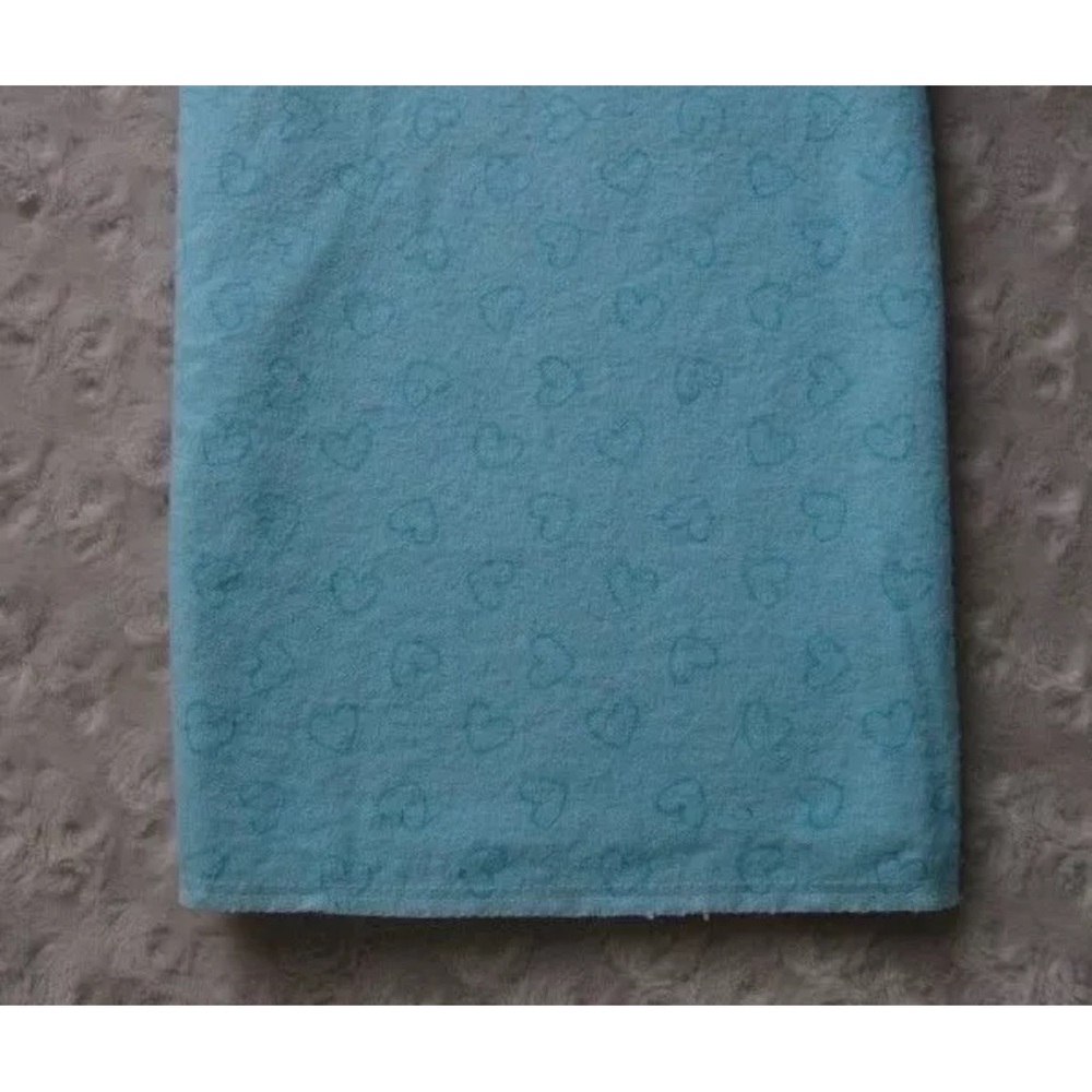 Garanimals Blue Heart Baby Blanket Flannel Receiving Security Lovey